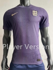 Player Version 2024-2025 England Away Purple Thailand Soccer Jersey AAA-518