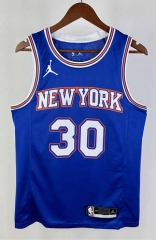 2021 Jordan Limited Version New York Knicks Blue #30 NBA Jersey-311