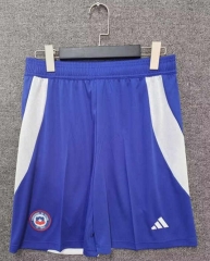 2024-2025 Chile Home Blue Thailand Soccer Shorts