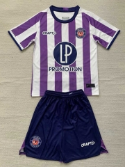 2023-2024 Toulouse FC Home White&Purple Soccer Uniform-AY