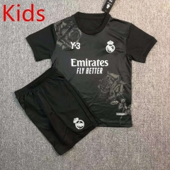 2024-2025 Real Madrid Black Kids/Youth Soccer Uniform-417