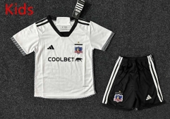2024-2025 Colo-Colo Home White Soccer Uniform-GB