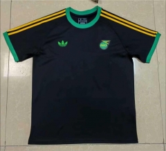 (S-4XL) 2024-2025 Jamaica Black Thailand Soccer Jersey AAA-818