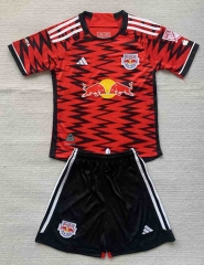 2024-2025 New York Red Bulls Home Red Soccer Uniform-AY