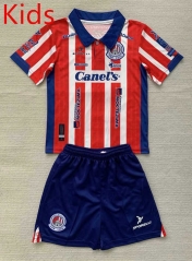 2023-2024 Atlético de San Luis Home Red&White Kid/Youth Soccer Uniform-AY