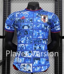 Player Version 2024-2025 Anime Version Japan Blue Thailand Soccer Jersey AAA-888