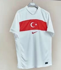 2024-2025 Turkey Away White Thailand Soccer Jersey AAA-512