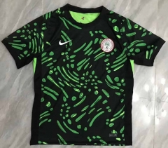 2024-2025 Nigeria Away Black&Green Thailand Soccer Jersey AAA-417