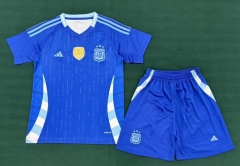 2024-2025 Argentina Away Blue Soccer Uniform-6748