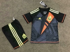 2024-2025 Mexico Goalkeeper Black Soccer Uniform-6748
