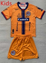 2023-2024 Atlético de San Luis Away Orange Kid/Youth Soccer Uniform-AY