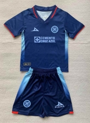 2023-2024 Cruz Azul 2nd Away Blue Soccer Uniform-AY