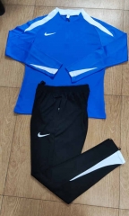 Nike Camouflage Blue Thailand Soccer Tracksuit-411