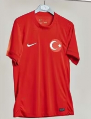 2024-2025 Turkey Home Red Thailand Soccer Jersey AAA-512