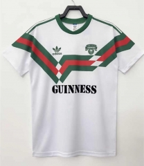 Retro Version 88-89 Cork City Home White Thailand Soccer Jersey AAA-811
