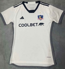 2024-2025 Colo-Colo Home White Women Thailand Soccer Jersey AAA
