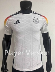 Player Version 2024-2025 Germany Home White Thailand Soccer Jersey AAA