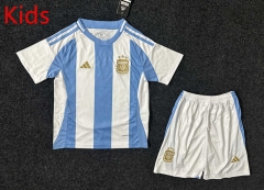 2024-2025 Argentina Home Blue&White Kids/Youth Soccer Uniform-GB