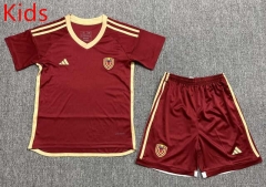2024-2025 Venezuela Home Red Kids/Youth Soccer Uniform-3162