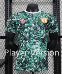 Player Version 2023-2024 Joint Version Manchester United Green&Gray Thailand Soccer Jersey AAA-888