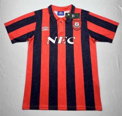 Retro Version 92-94 Everton Away Red&Black Thailand Soccer Jersey AAA-709