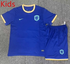 2024-2025 Netherlands Blue Kids/Youth Soccer Uniform-709