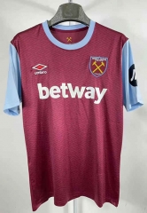 2024-2025 West Ham United Red Thailand Soccer Jersey AAA
