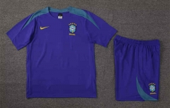 2024-2025 Brazil Purple Thailand Soccer Uniform-4627