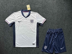 2024-2025 England Home White Soccer Uniform-GB