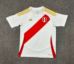 2024-2025 Peru Home White Thailand Soccer Jersey AAA-512