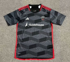 2024-2025 D.C. United Home Gray&Black Thailand Soccer Jersey AAA-512