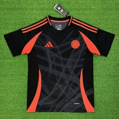(S-4XL) 2024-2025 Colombia Away Black Thailand Soccer Jersey AAA-403