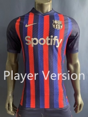 (S-3XL）Player Version 2024-2025 Special Version Barcelona Home Red&Blue Thailand Soccer Jersey AAA-518