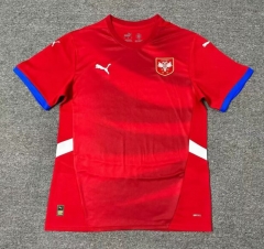 2024-2025 Serbia Home Red Thailand Soccer Jersey AAA-512