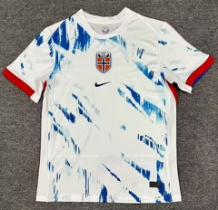 2024-2025 Norway Away White Thailand Soccer Jersey AAA-512