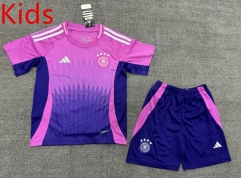 2024-2025 Germany Away Pink Kids/Youth Soccer Uniform-1506