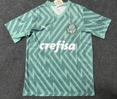 2024-2025 SE Palmeiras Goalkeeper Green Thailand Soccer Jersey AAA-GB