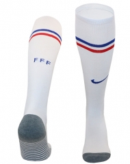 2024-2025 France Away White Kids/Youth Soccer Socks