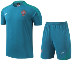 2024-2025 Portugal Laker Blue Thailand Soccer Uniform-4627