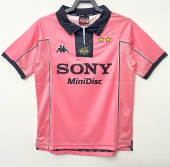 Retro Version 97-98 Juventus Away Pink Thailand Soccer Jersey AAA-503