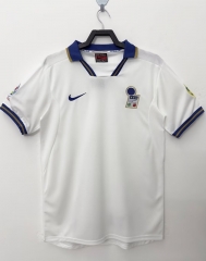 Retro Version 1996 Italy Away White Thailand Soccer Jersey AAA-811