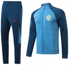 2024-2025 Club América Blue Thailand Soccer Jacket Uniform