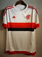 Retro Version 15-16 Flamengo White Thailand Soccer Jersey AAA-2669