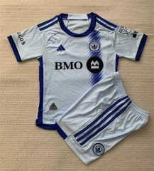 2024-2025 Montreal Impact Away Light Blue Soccer Uniform-AY