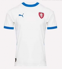 2024-2025 Czech Republic Away White Thailand Soccer Jersey AAA-512