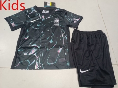 2024-2025 Korea Away Black Kids/Youth Soccer Uniform-507