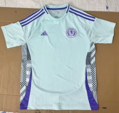 2024-2025 Scotland Away Light Blue Thailand Soccer Jersey AAA-7902