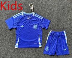 2024-2025 Argentina Away Blue Kids/Youth Soccer Uniform-GB