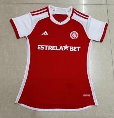 2024-2025 Brazil SC Internacional Home Red Women Thailand Soccer Jersey AAA-5177