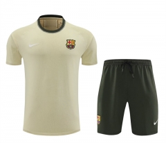 2024-2025 Barcelona Beige Thailand Soccer Uniform-7411